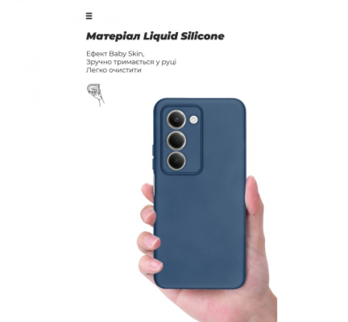 Armorstandart Чохол до мобільного телефона Armorstandart ICON Xiaomi Redmi 15 4G Camera cover Dark Blue (ARM87086)