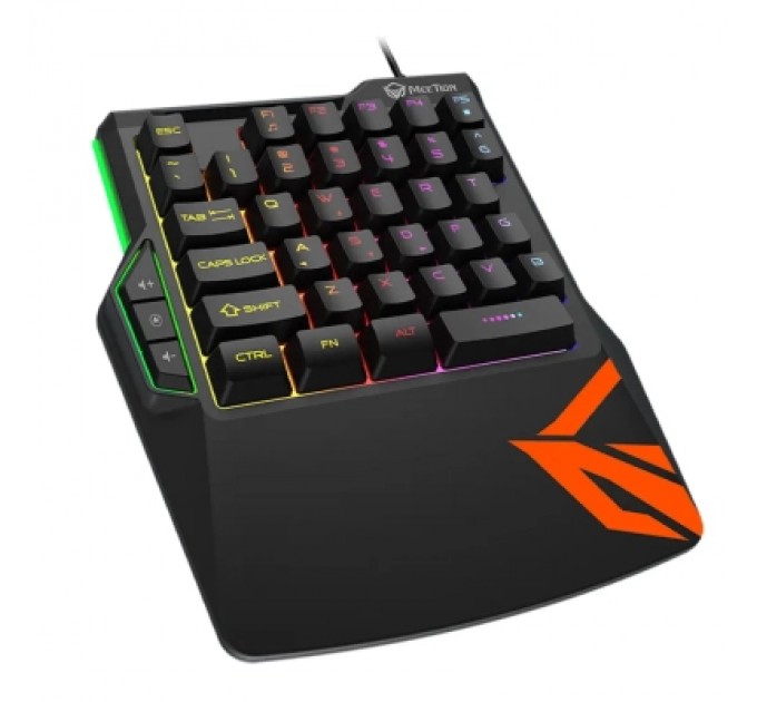 Meetion Клавіатура Meetion KB015 USB Black/Orange (MT-KB015-A)