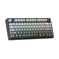 Клавіатура бездротова Aula F75 Gasket Reaper switch Black/Grey (6948391209913)