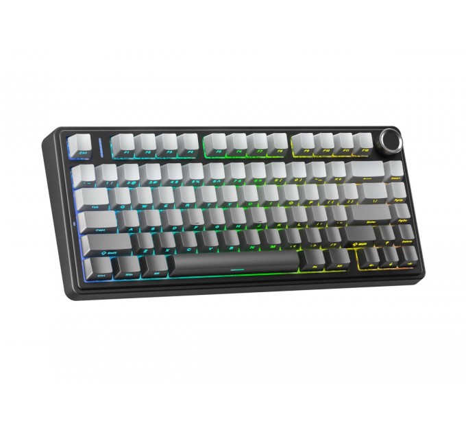 Aula Клавіатура бездротова Aula F75 Gasket Reaper switch Black/Grey (6948391209913)