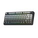 Aula Клавіатура бездротова Aula F75 Gasket Reaper switch Black/Grey (6948391209913)