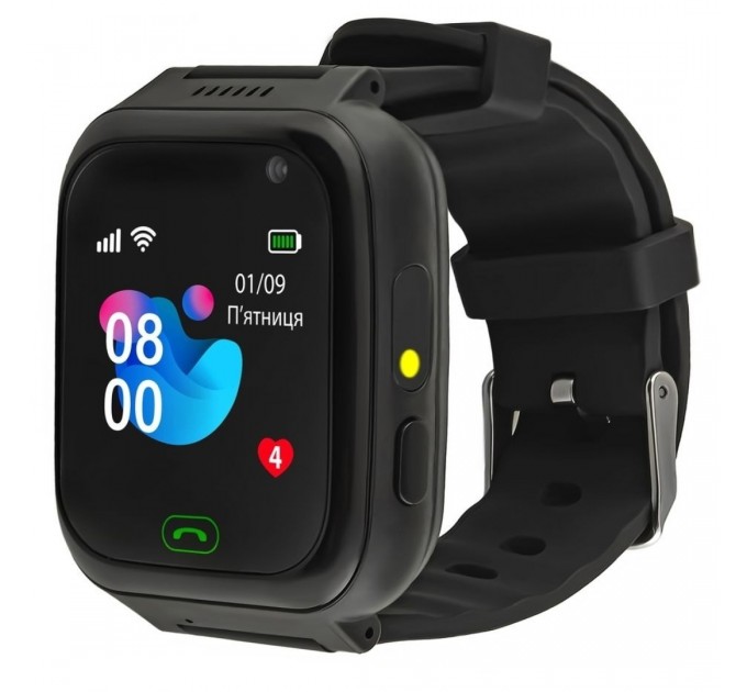 GARMIX Дитячий смарт-годинник Garmix PointPRO-100 WiFi Black