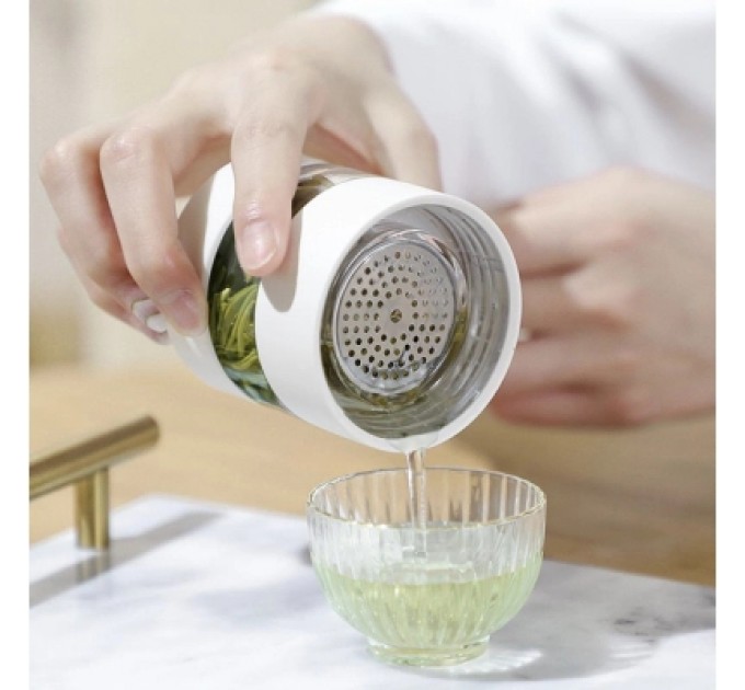 Xiaomi Термос Xiaomi Quange Intelligent Tea Separator Cup White (H8134)