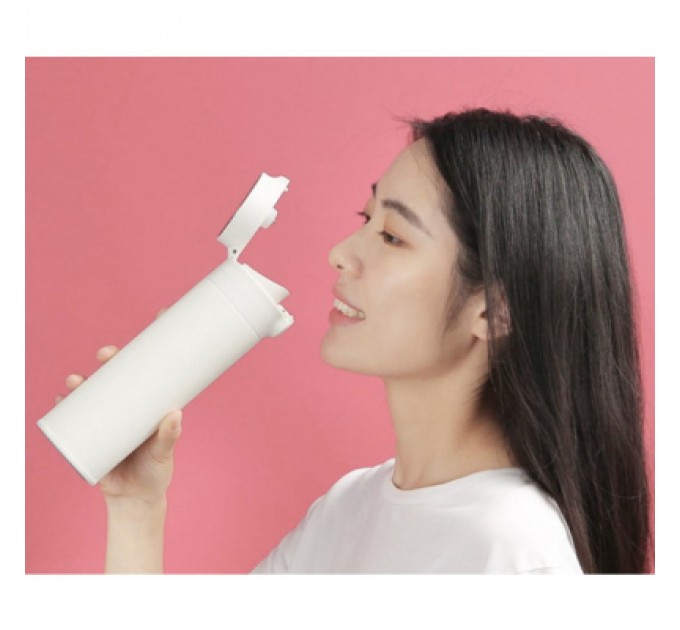 Xiaomi Термос Xiaomi Quange Stainless vacuum cup with Display Dark Blue 480 мл (BW401 Dark Blue)