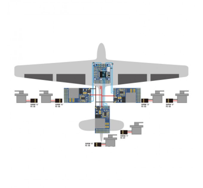 MATEK Плата розподілу живлення (PDB) MATEK SVPDB-12S (SVPDB12S)