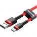 Baseus Дата кабель USB 2.0 AM to USB-C 0.5m 3A red Baseus (CATKLF-A09)