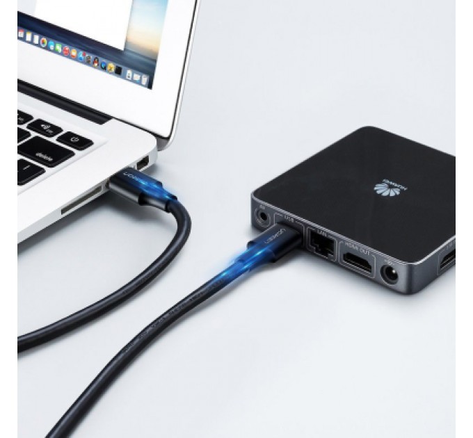 Ugreen Дата кабель USB 2.0 AM/AM 1.0m black Ugreen (10309)