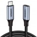 Ugreen Дата кабель USB-C M/F 0.5m 5A USB 3.1 Gen2 10Gbps black Ugreen (80810)