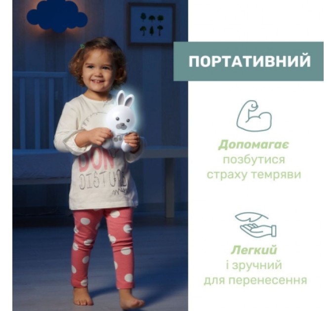 Chicco Нічник Chicco музичний Кролик Dreamlight (11456.00)