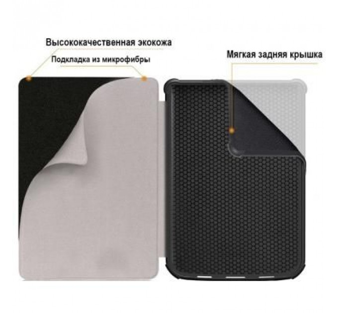 Чохол до електронної книги AirOn Premium PocketBook 606/628/633 dark blue (4821784622174)