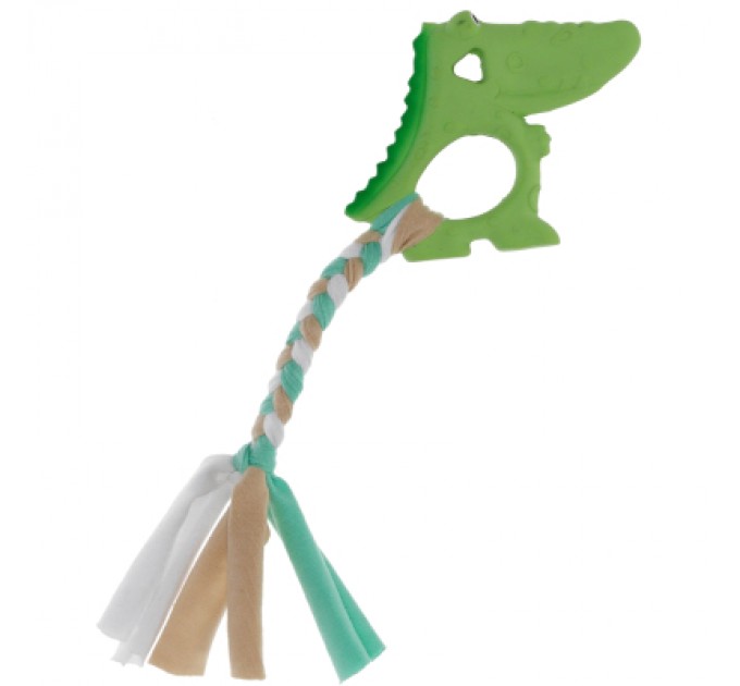 MISOKO&CO Іграшка для собак MISOKO&CO Крокодил різнокольоровий 23 см (BEIRJ03457)