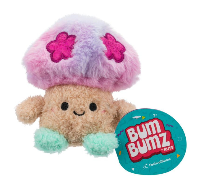 BumBumz М'яка іграшка BumBumz FestivalBumz Квітковий Грибок Міранда, 11 см (RBBZ00727)