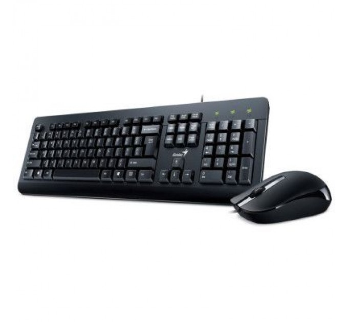 Комплект Genius KM-160 Black Ukr (31330001419)