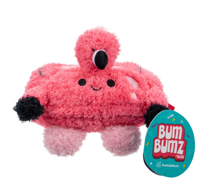 BumBumz М'яка іграшка BumBumz PoolsideBumz Тюб Фламінго Тамара, 11 см (RBBZ00721)