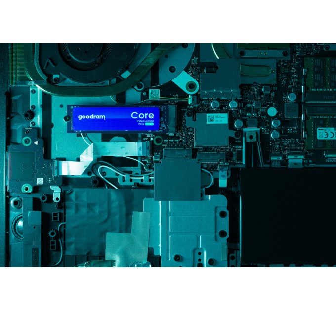 Goodram Накопичувач SSD 1TB Goodram Core M.2 2280 PCIe 5.0 x4 NVMe 3D NAND (SSDR-GRC01-1K0-80)