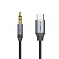 Cabletime Кабель Cabletime USB Type-C - Audio 3.5 мм (M/M), 1 м, Black (CF16H)