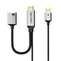 Перехідник Cabletime HDMI - DisplayPort (M/F), 0.2 м (CP51B)