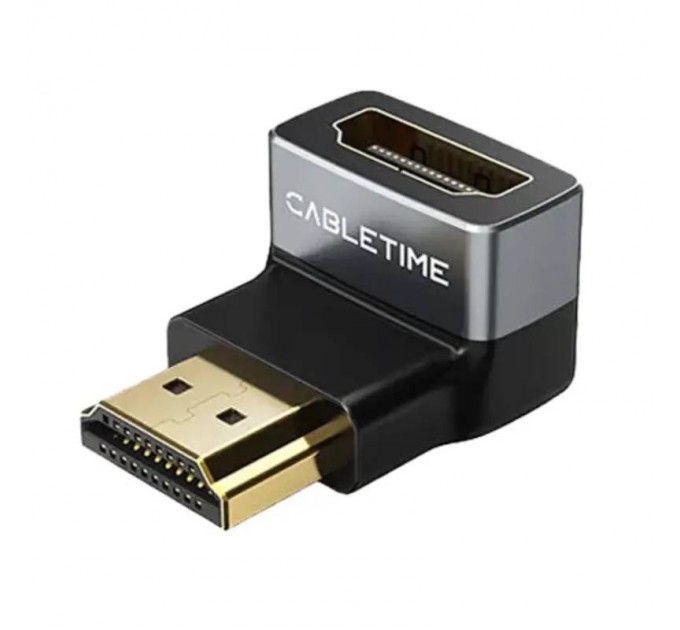 Cabletime Перехідник Cabletime HDMI - HDMI (F/M), 0.1 м (CP41G)