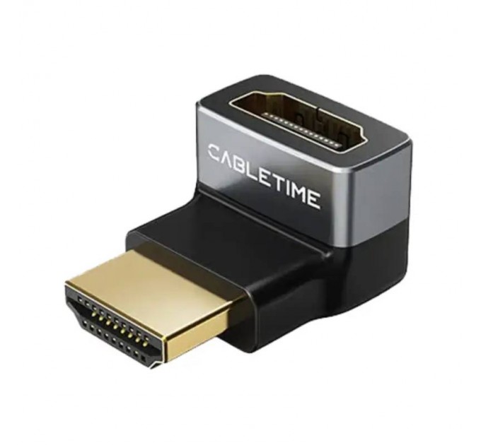 Cabletime Перехідник Cabletime HDMI - HDMI (F/M), 0.1 м (CP42G)