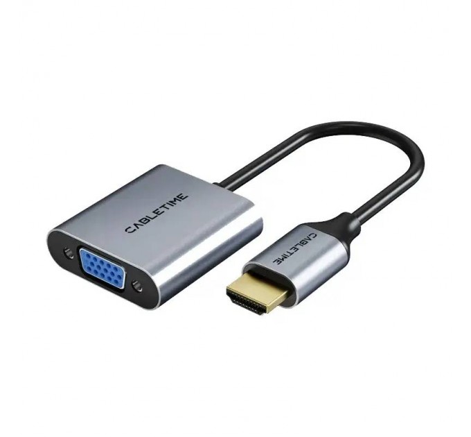Cabletime Перехідник Cabletime HDMI - VGA (F/M), 0.2 м (CP53G)
