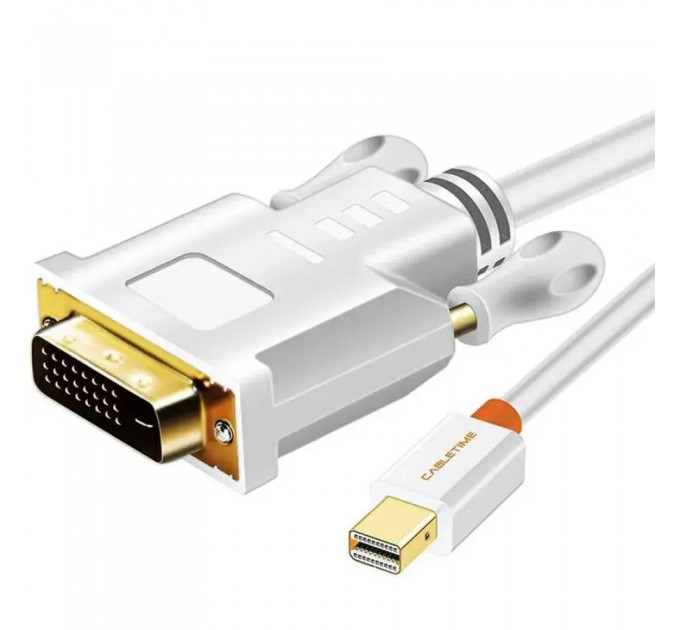 Cabletime Кабель Cabletime mini DisplayPort - VGA v1.4 (M/M), 0.2 м White (CD48K)
