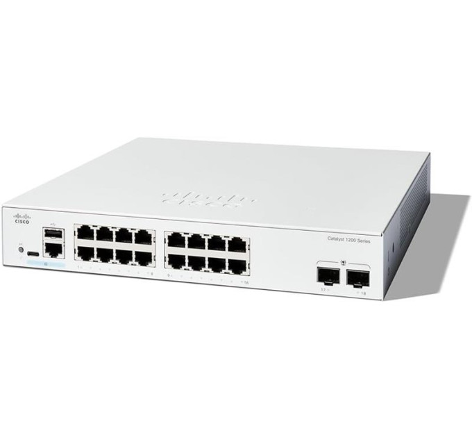 Cisco Комутатор мережевий Cisco C1200-16P-2G