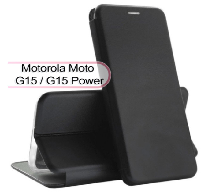 BeCover Чохол до мобільного телефона BeCover Exclusive Motorola Moto G15 / G15 Power Black (713513)