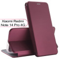 BeCover Чохол до мобільного телефона BeCover Exclusive Xiaomi Redmi Note 14 Pro 4G Red Wine (713525)