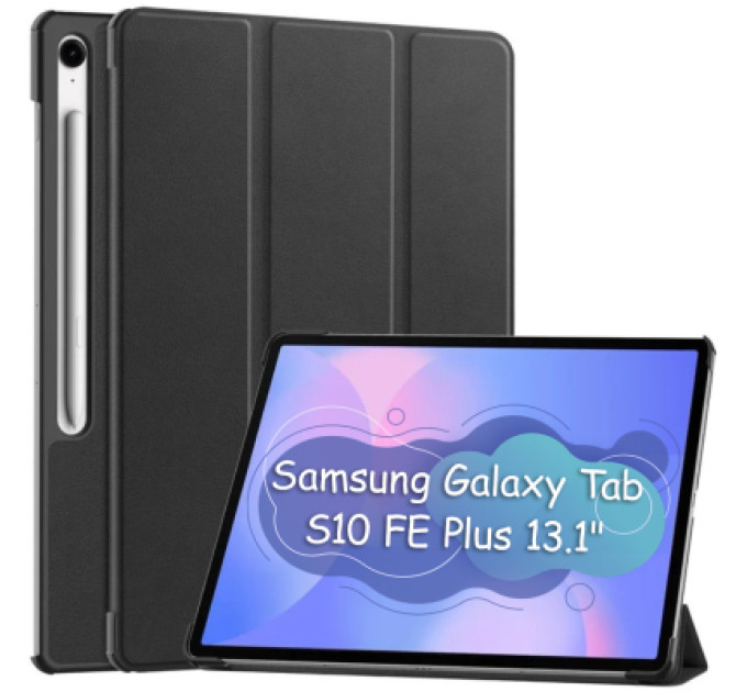 BeCover Чохол до планшета BeCover Smart Case Samsung Galaxy Tab S10 FE Plus (SM-X620/SM-X626) 13.1" Black (713381)