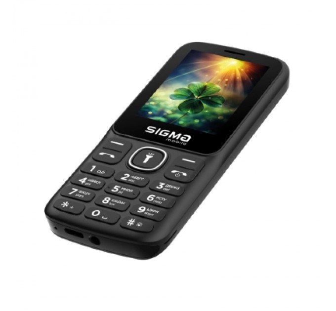 Sigma Мобільний телефон Sigma X-style 242 LUCKY Black (4827798792919)