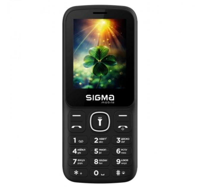 Sigma Мобільний телефон Sigma X-style 242 LUCKY Black (4827798792919)