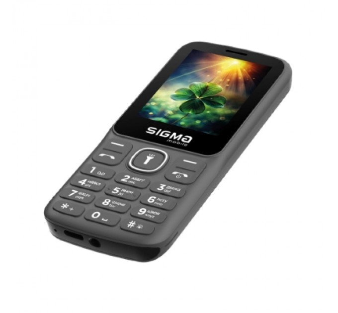 Sigma Мобільний телефон Sigma X-style 242 LUCKY Grey (4827798792926)