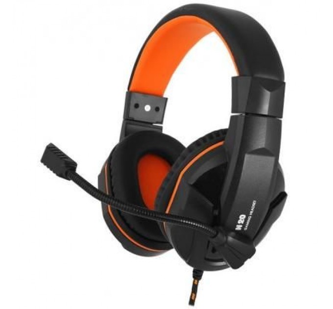 Навушники Gemix N20 Black-Orange Gaming