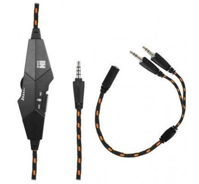 Навушники Gemix N20 Black-Orange Gaming