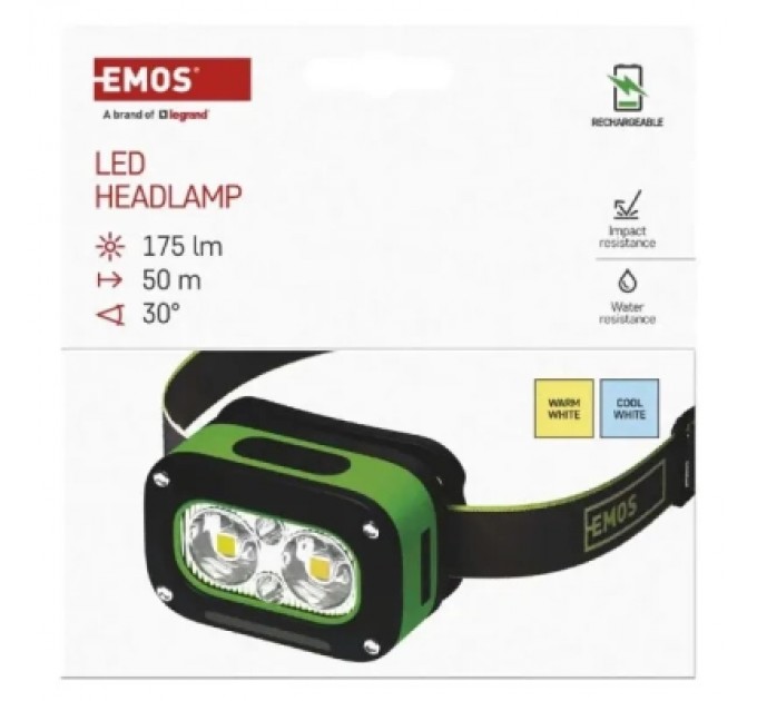 EMOS Ліхтар EMOS P3545 170Lm Li-Ion (P3545)