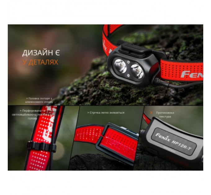 Fenix Ліхтар Fenix HP12R-TB чорний (HP12R-TB)