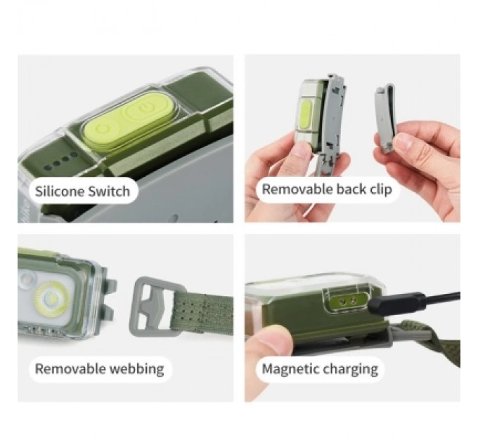 Naturehike Ліхтар Naturehike CNK2550ZM011 зелений (6977465869876)