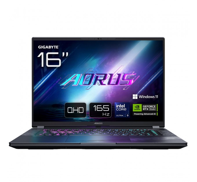 GIGABYTE Ноутбук (портативний комп’ютер) AORUS CU9-275HX 16" 32GB 1TB W11 BWHC3UAC65SH GIGABYTE