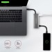 AXAGON Хаб концентратор AXAGON HMC-5G2 USB-C 10Gbps SPEEDSTER 5in1 hub (rev2.0), Grey