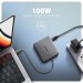 AXAGON Хаб концентратор AXAGON HMC-5HL USB-C 5Gbps SuperSpeed 5in1 hub, Grey