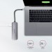 AXAGON Хаб концентратор AXAGON HMC-5 SuperSpeed USB-C COMBO 5in1 hub, Grey