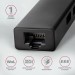 AXAGON Хаб концентратор AXAGON HMC-GL3A SuperSpeed USB-C hub + gigabit LAN