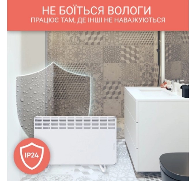 Atlantic Обігрівач Atlantic F17 Essential Mobile CMG BL-Meca/M (2000W)+підставки (F17 Essential Mobile CMG BL-Meca/M (2000)