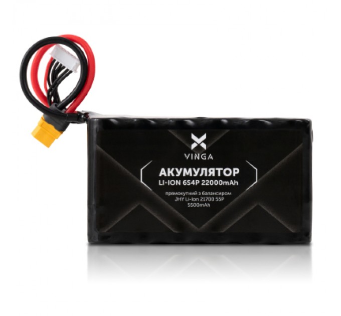 Vinga Акумуляторний блок Vinga Li-Ion 6S4P 22000mAh коробка 10 штук (V6S4P-22000MAH-10X)
