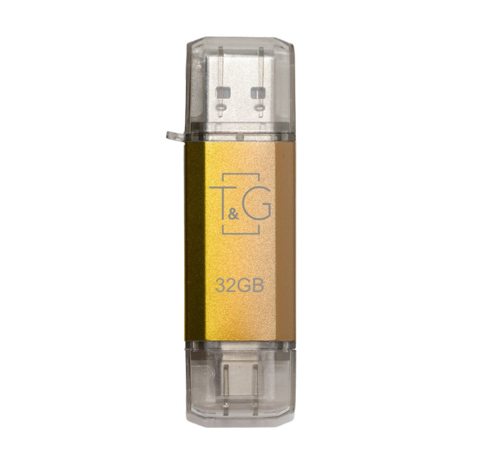 T&G Флеш-накопичувач USB 32GB Type-C T&G 009 Star Series Gold (TG009TC-32GGD)