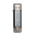 T&G Флеш-накопичувач USB 3.0 64GB Type-C T&G 009 Star Series Silver (TG009TC-64GSL3)