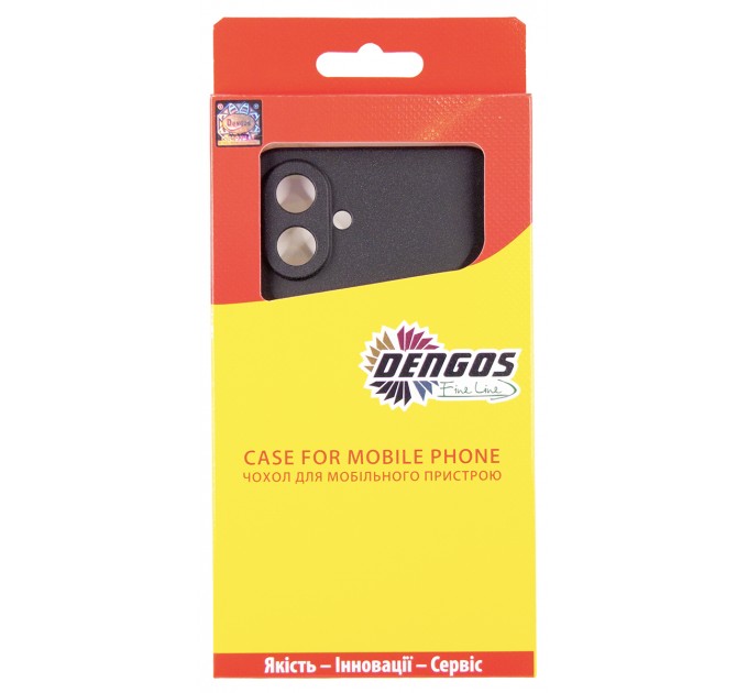 Dengos Чохол до мобільного телефона Dengos Carbon Kit for Samsung Galaxy A07 case + glass Black (DG-KM-162)