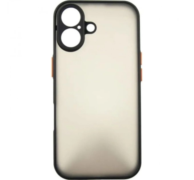 Dengos Чохол до мобільного телефона Dengos Matte iPhone 17 Black (DG-TPU-MATT-170)
