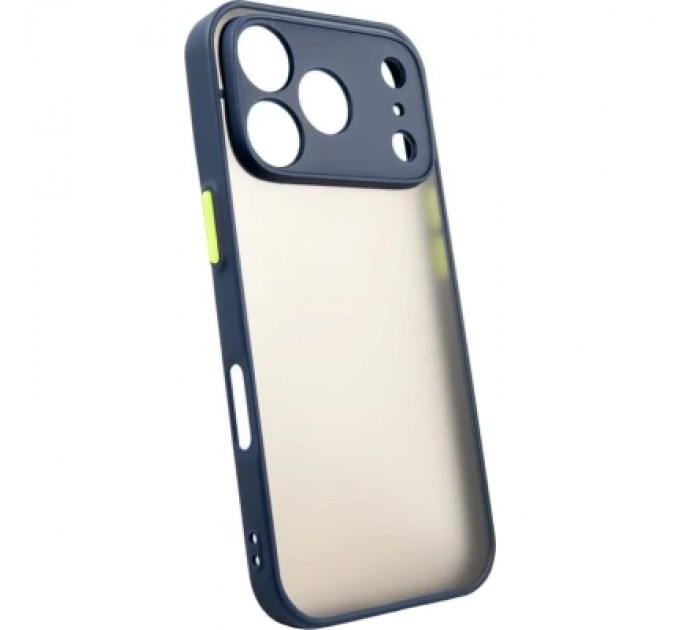 Dengos Чохол до мобільного телефона Dengos Matte iPhone 17 Pro Blue (DG-TPU-MATT-171)