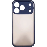 Чохол до мобільного телефона Dengos Matte iPhone 17 Pro Blue (DG-TPU-MATT-171)